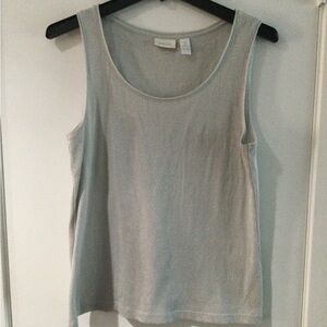 Chico's Silver gray Tank Top